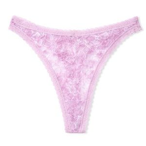 Victoria’s Secret high leg lace thong